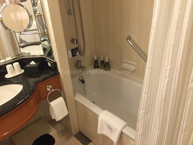 名古屋マリオットアソシアホテルのバスルーム（お風呂）