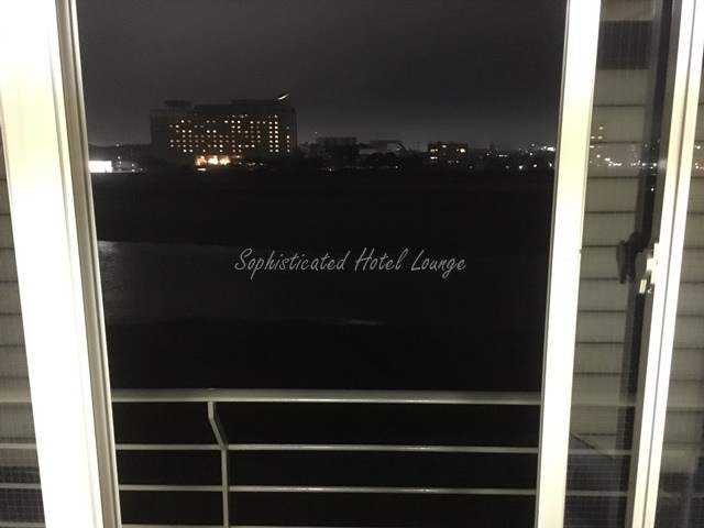 十八楼の部屋から見える夜景