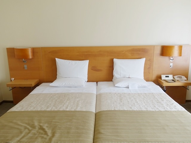 ホテルオークラ札幌の客室備品（ベッド）