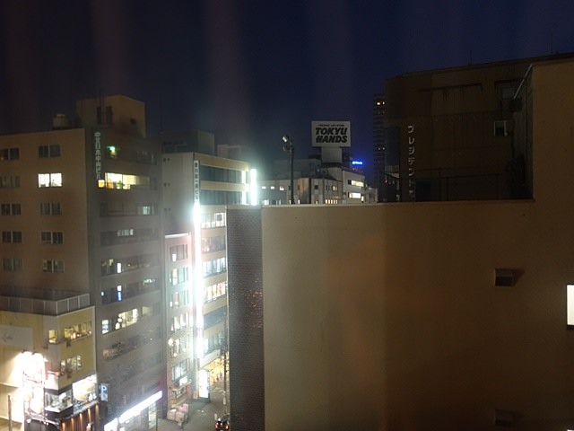 ホテルオークラ札幌の窓の外の景色