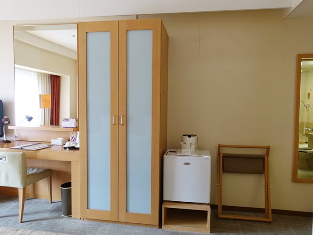 ホテルオークラ札幌のお部屋の様子