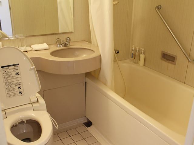 ANAクラウンプラザホテル神戸のバスルーム（お風呂）