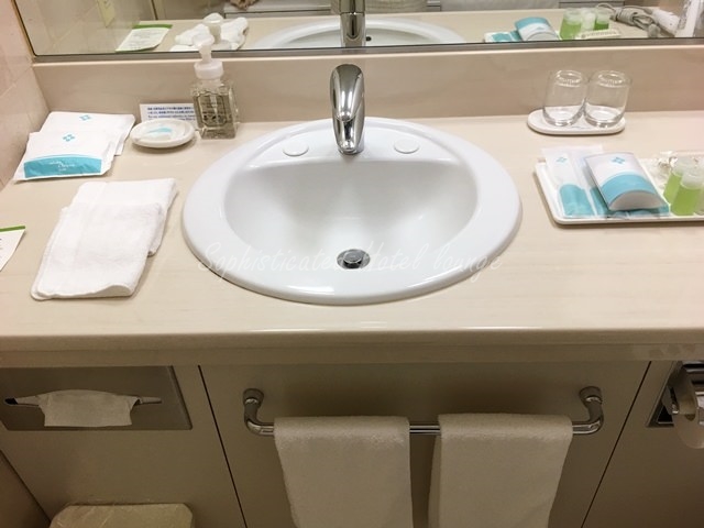 ホテルオークラ神戸のバスルーム（お風呂）