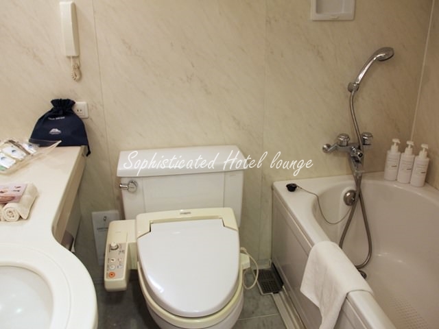 神戸メリケンパークオリエンタルホテルのバスルーム（お風呂）