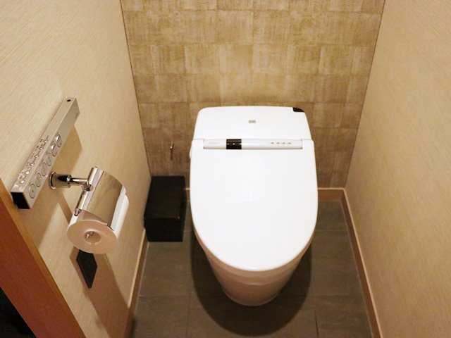 神戸オリエンタルホテルの客室のバスルーム（お風呂）