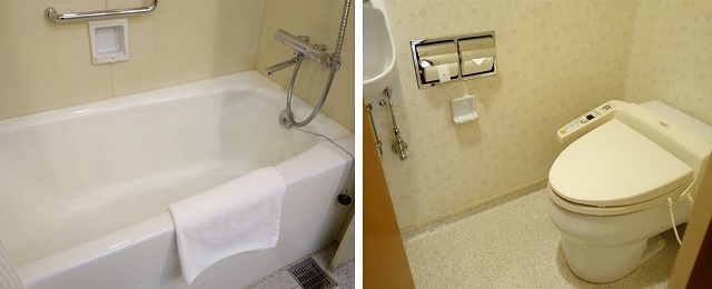 志摩観光ホテルザクラシックのバスルーム（お風呂）