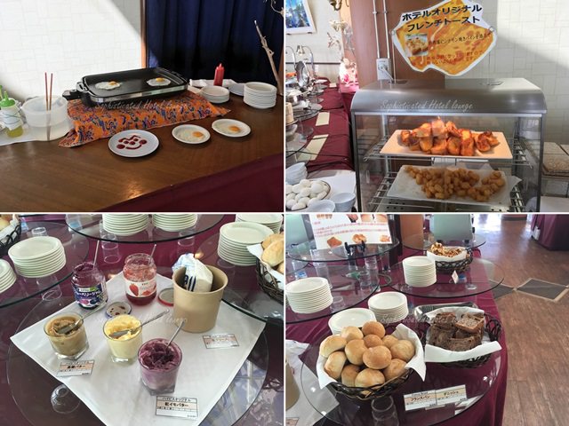 AJリゾートアイランド伊計島の朝食での朝食ブッフェの口コミと評判