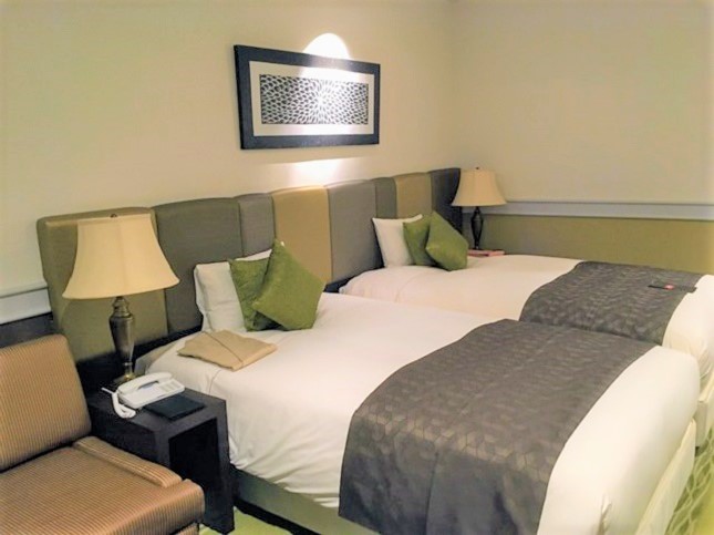 センチュリオンホテルリゾートヴィンテージ沖縄美ら海の客室備品（ベッド）