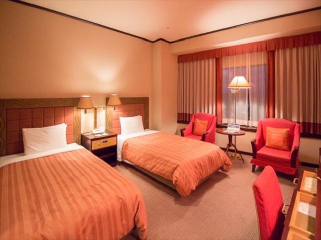 オークラアクトシティホテル浜松のお部屋の様子と備品