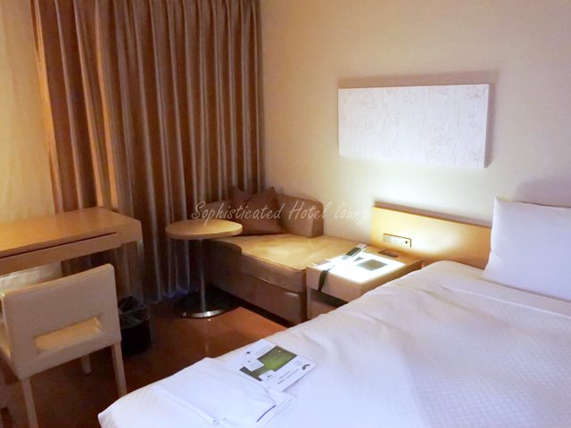 ホテルユニゾ福岡天神の客室の様子