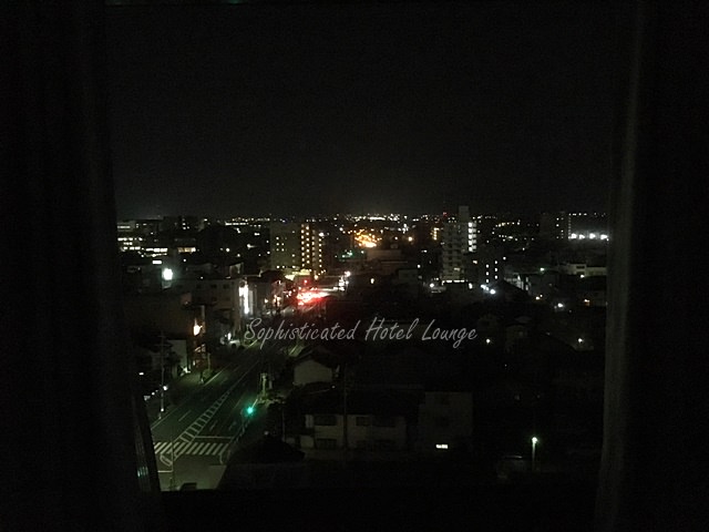 クインテッサホテル大垣の部屋から見える景色・夜景