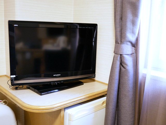 アークホテル岡山の客室内備品 テレビ
