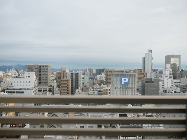 レガロホテル岡山の窓から見える景色