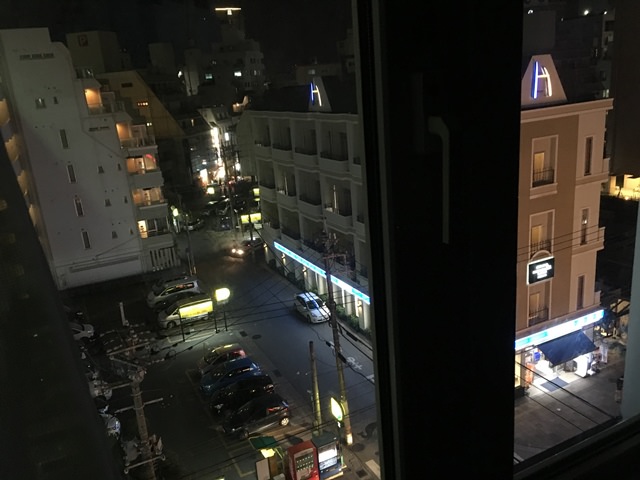 コンフォートホテル那覇県庁前の窓からの景色