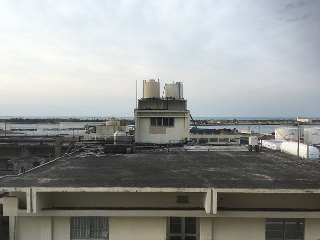 ホテルエメラルドアイル石垣島の窓からの景色