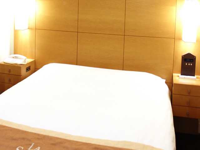 ホテルモントレラ・スールギンザの客室備品（ベッド）