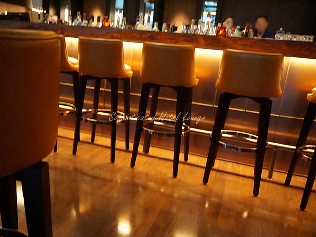ハイアットセントリック銀座東京　NAMIKI667 Bar & Lounge　の座席
