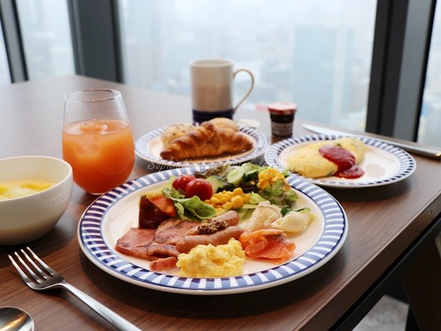 名古屋プリンスホテルスカイタワーの朝食