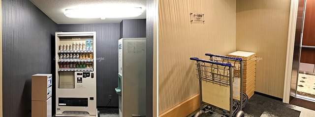 成田ビューホテルの飲み物の自動販売機