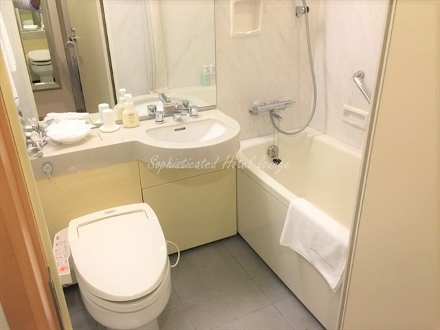 JRホテルクレメント高松のバスルーム（お風呂）