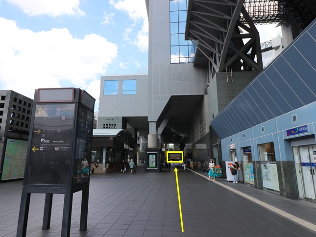 京都駅からのアクセス