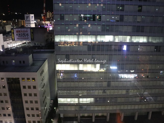 三井ガーデンホテル仙台のお部屋から見える景色