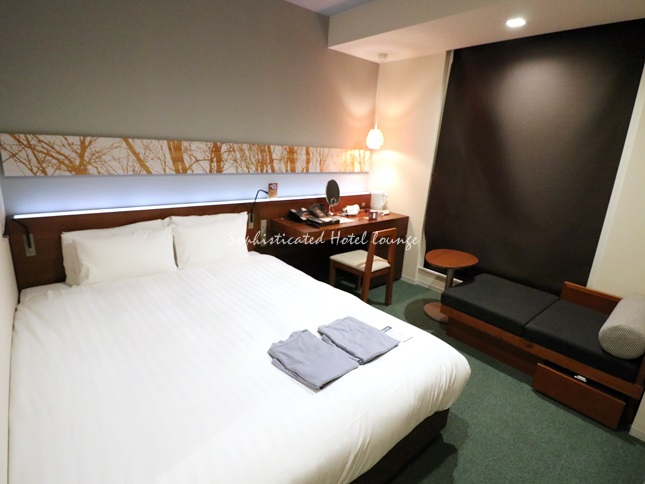三井ガーデンホテル仙台のお部屋の様子と備品