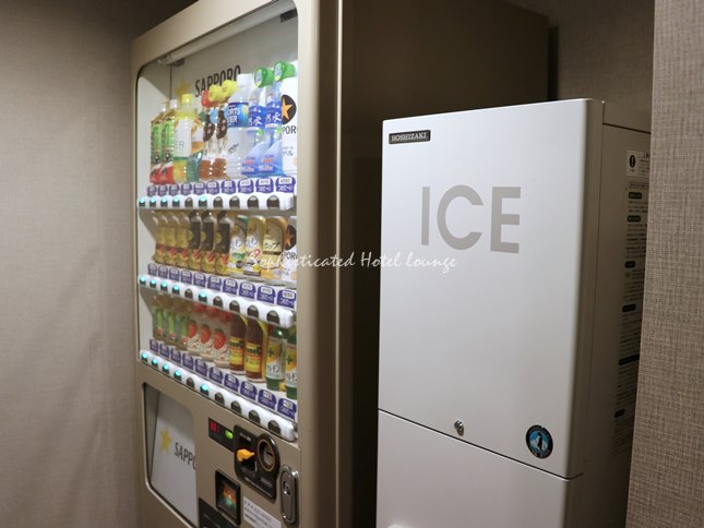 三井ガーデンホテル仙台の自動販売機と製氷機