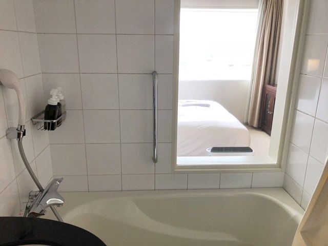 ANAクラウンプラザホテル岡山のバスルーム（シャワー）
