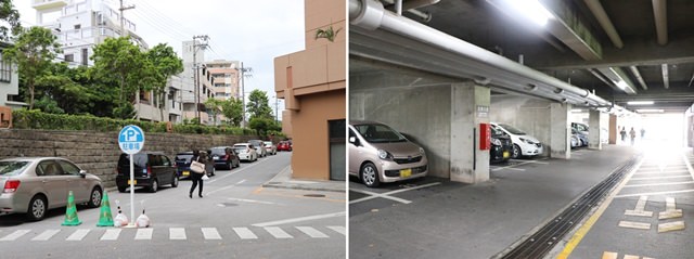 ANAクラウンプラザホテル沖縄ハーバービューの駐車場