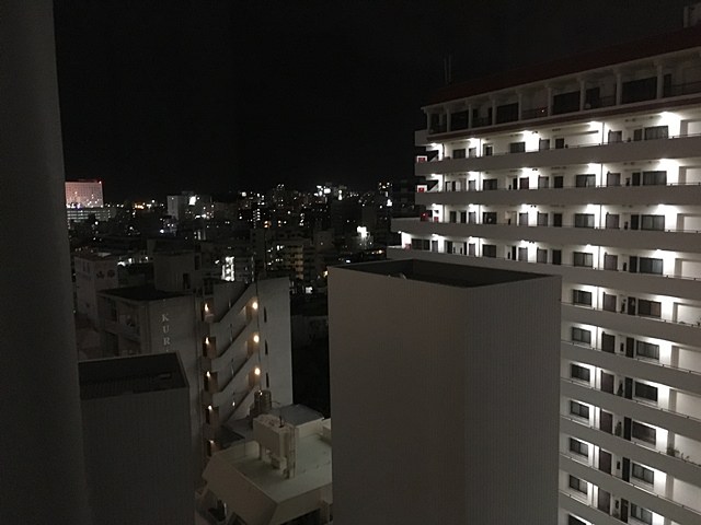 JR九州ホテルブラッサム那覇の客室の窓からの景色は口コミ通り？