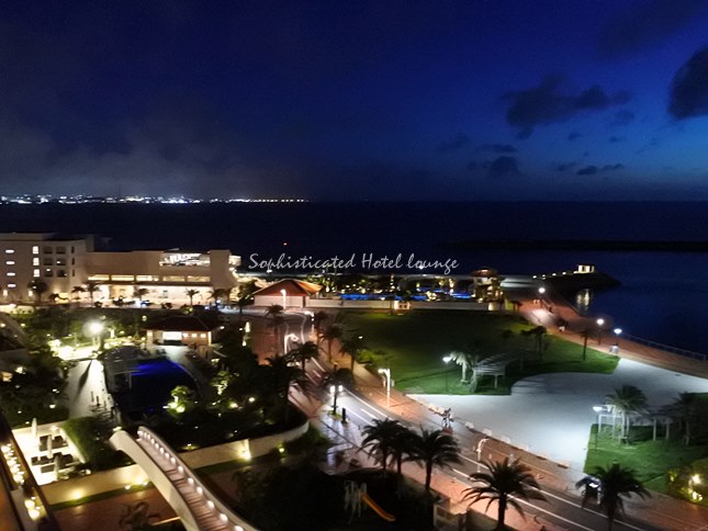 ヒルトン沖縄北谷リゾートの夜景