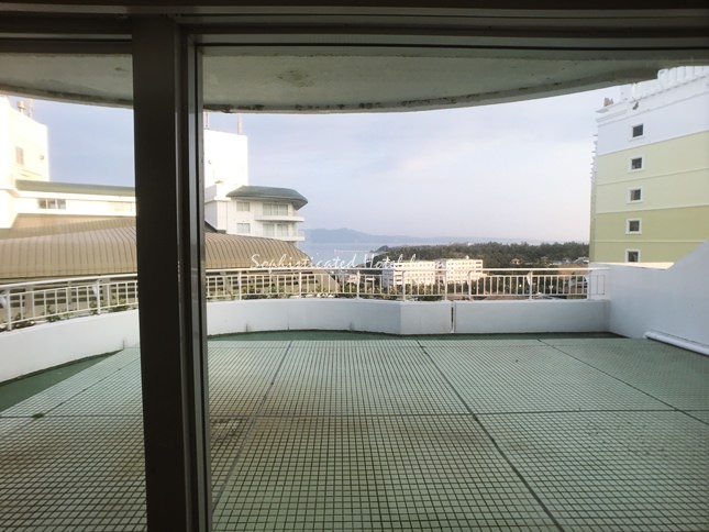 沖縄かりゆしビーチリゾート・オーシャンスパの部屋からの景色
