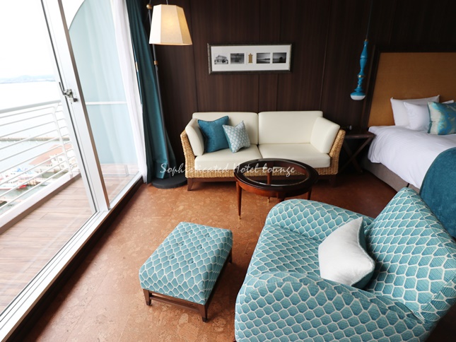 琵琶湖ホテルのお部屋の様子