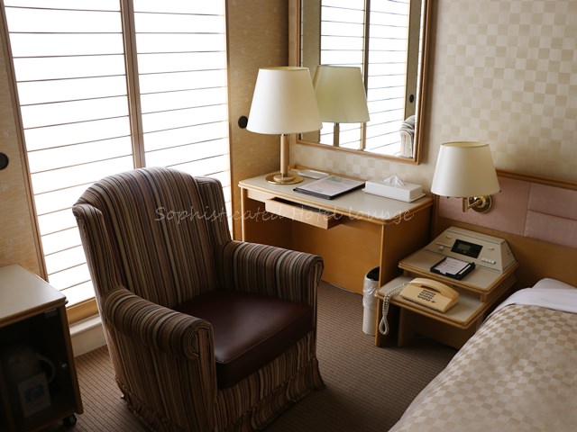 パレスホテル掛川のシングルルーム客室
