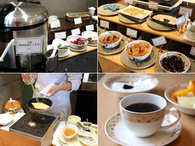 ホテルアソシア静岡の朝食の口コミと評判