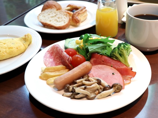 コートヤード・マリオット銀座東武ホテルの朝食の口コミと評判