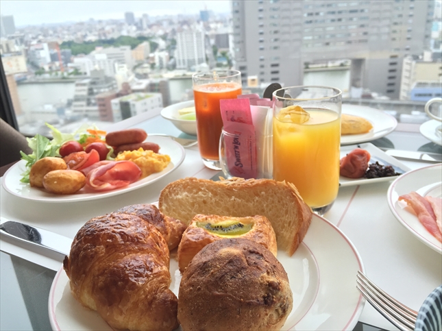 ロイヤルパークホテルの朝食