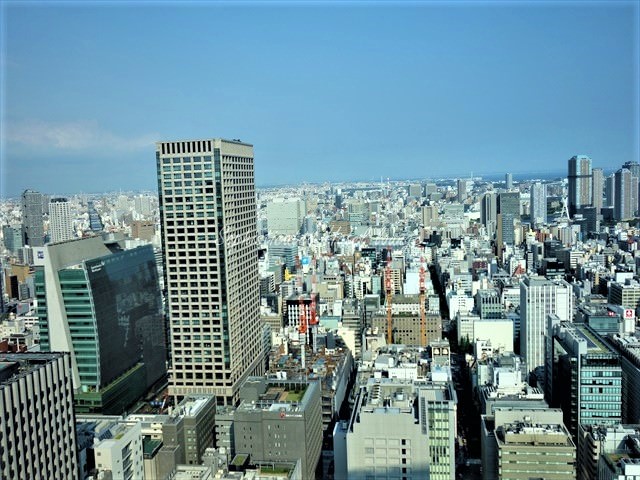 シャングリ・ラ ホテル東京の窓から見える景色は？