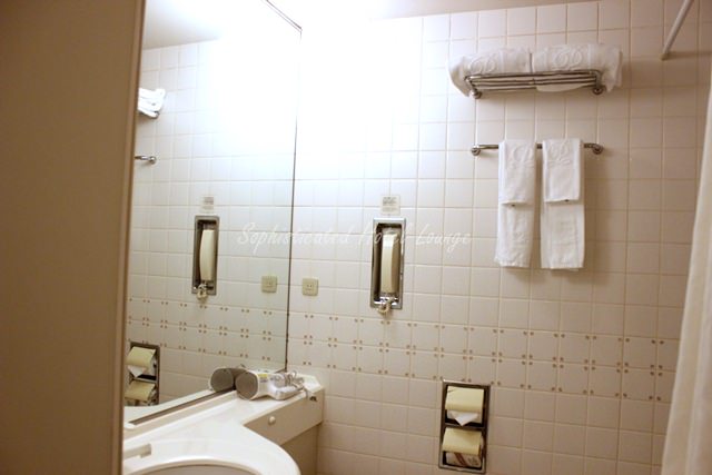 品川プリンスホテルのバスルーム