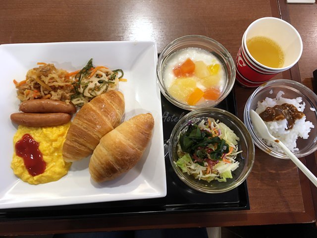 名鉄イン名古屋駅前の無料朝食サービス