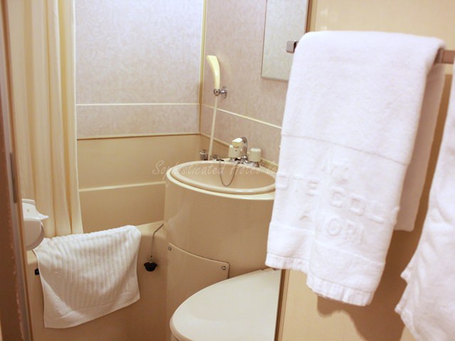 アートホテルカラー青森のバスルームとトイレ