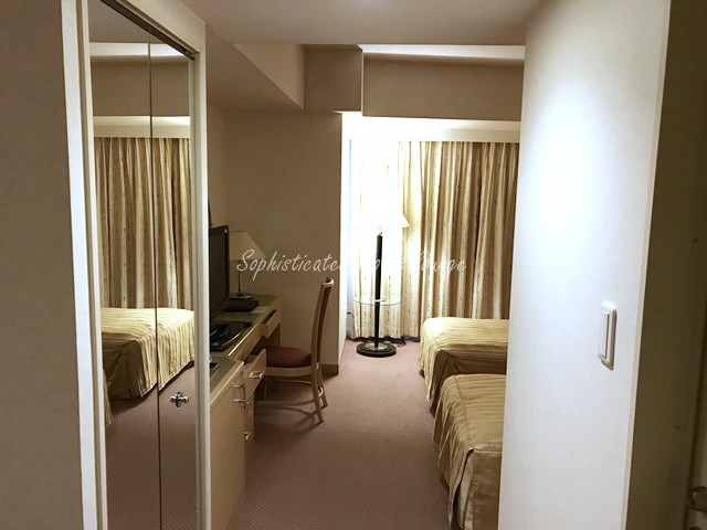 札幌東武ホテルのお部屋の様子
