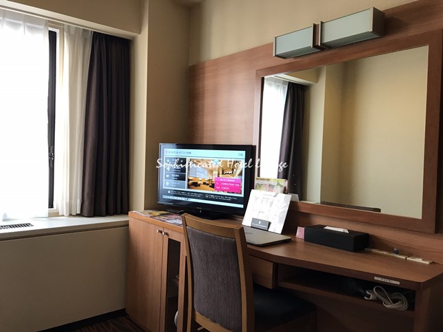 ホテルサンルートニュー札幌の客室備品のテレビ