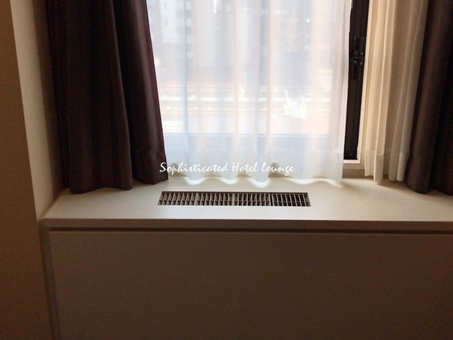 ホテルサンルートニュー札幌のお部屋の空調