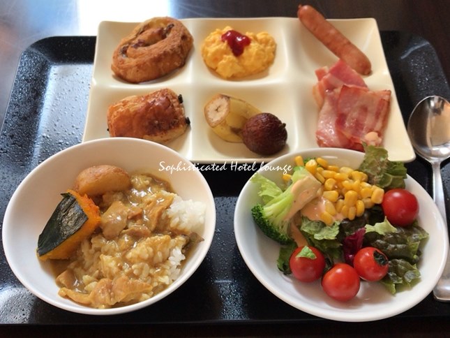 ホテルサンルートニュー札幌の朝食バイキング（ブッフェ）