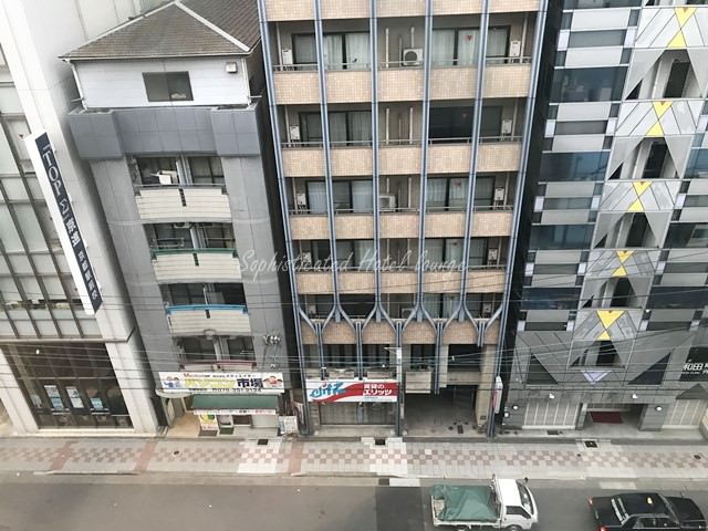 ドーミーインプレミアム京都駅前の窓からの景観
