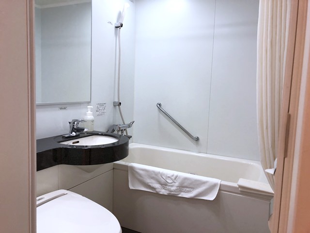 ダイワロイネットホテル岡山駅前の浴室・バスルーム