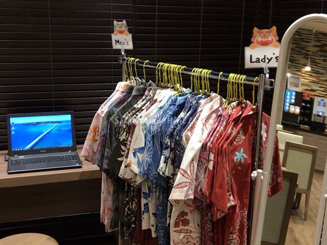 沖縄版のアロハシャツである「かりゆしウェア」のレンタル