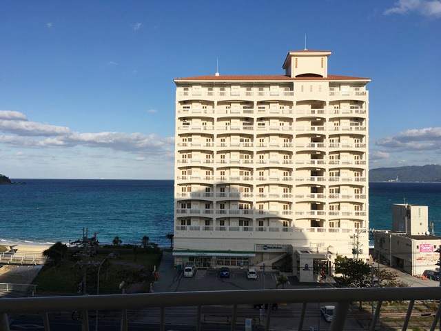 沖縄サンコーストホテルの景色
